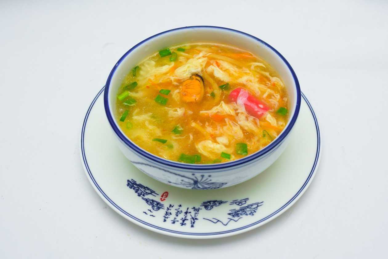 Spicy seafood soup