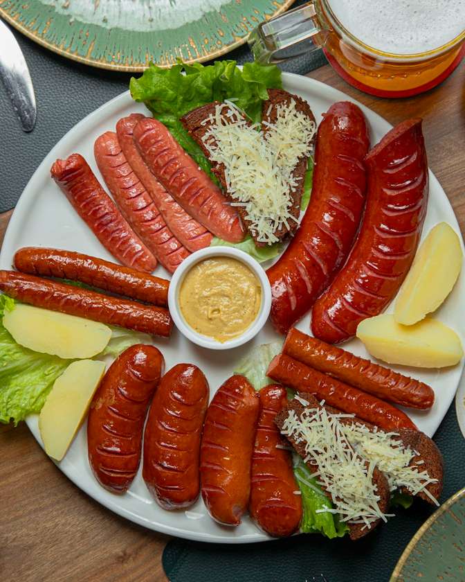 Russian vs Georgian Sausage Set