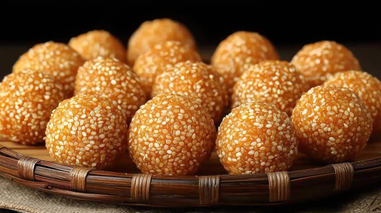 M13 Bolinhas de Sésamo(4 Pcs)