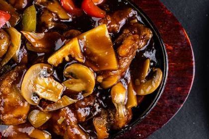 Pork with assorted vegetables