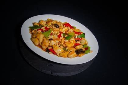 Extra spicy gongbao chicken