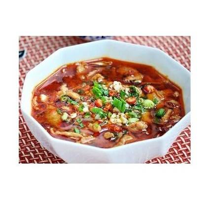 Chicken in extra spicy sauce