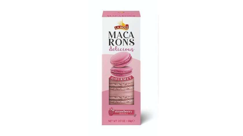 MACARONS FARCITI CON CREMA ALLA FRAGOLA 90G