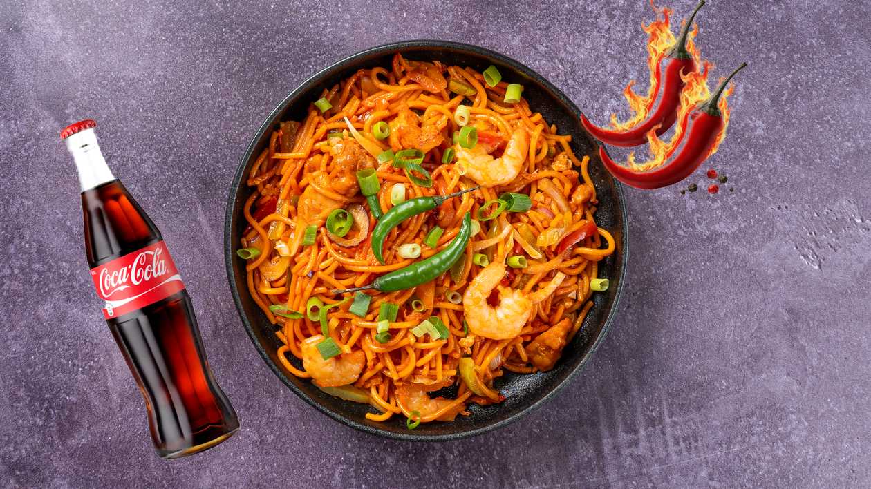 Morning suffer with extra meat + drink