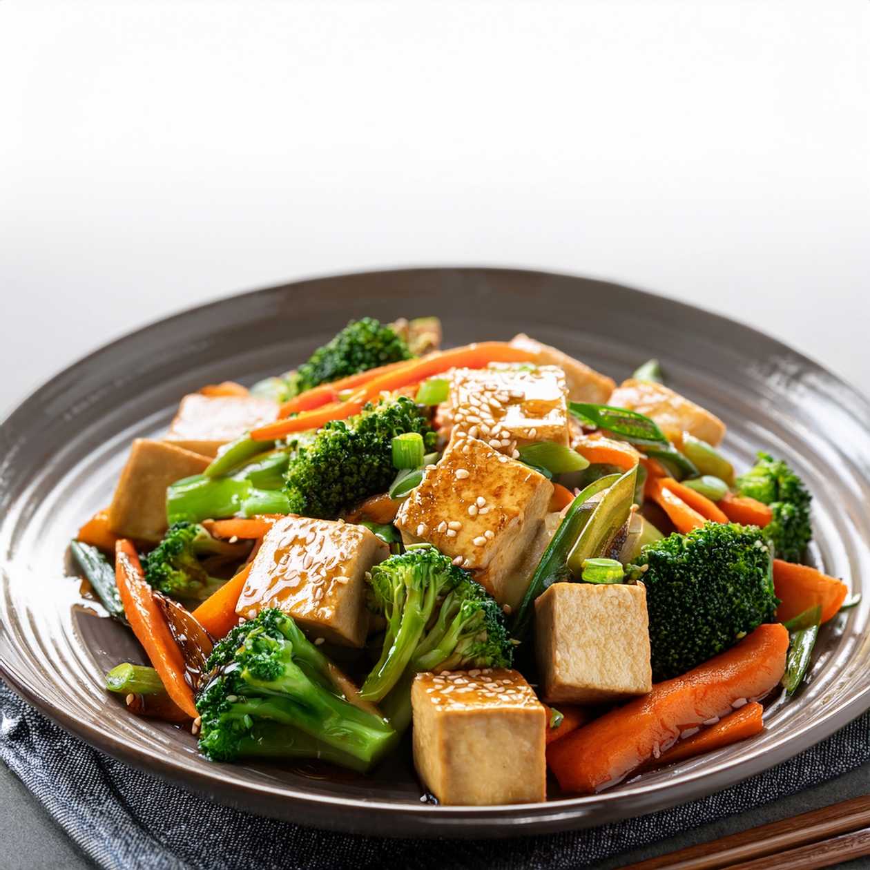 HV80. Tofu so teriyaki omáčkou