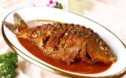 Fish with Chinese sauce