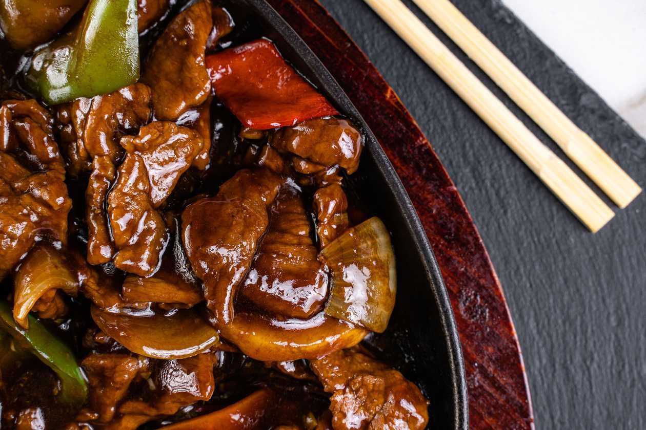 Rabbit with oyster sauce