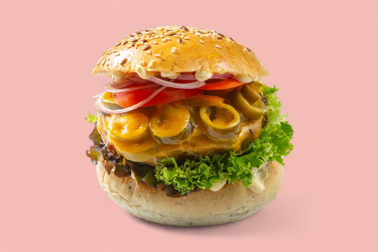 Jalapeno burger