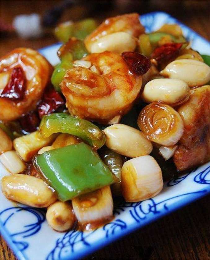 Spicy Gongbao shrimps