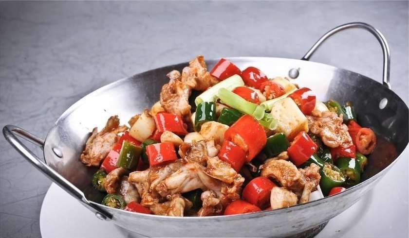 Extra spicy wok chicken