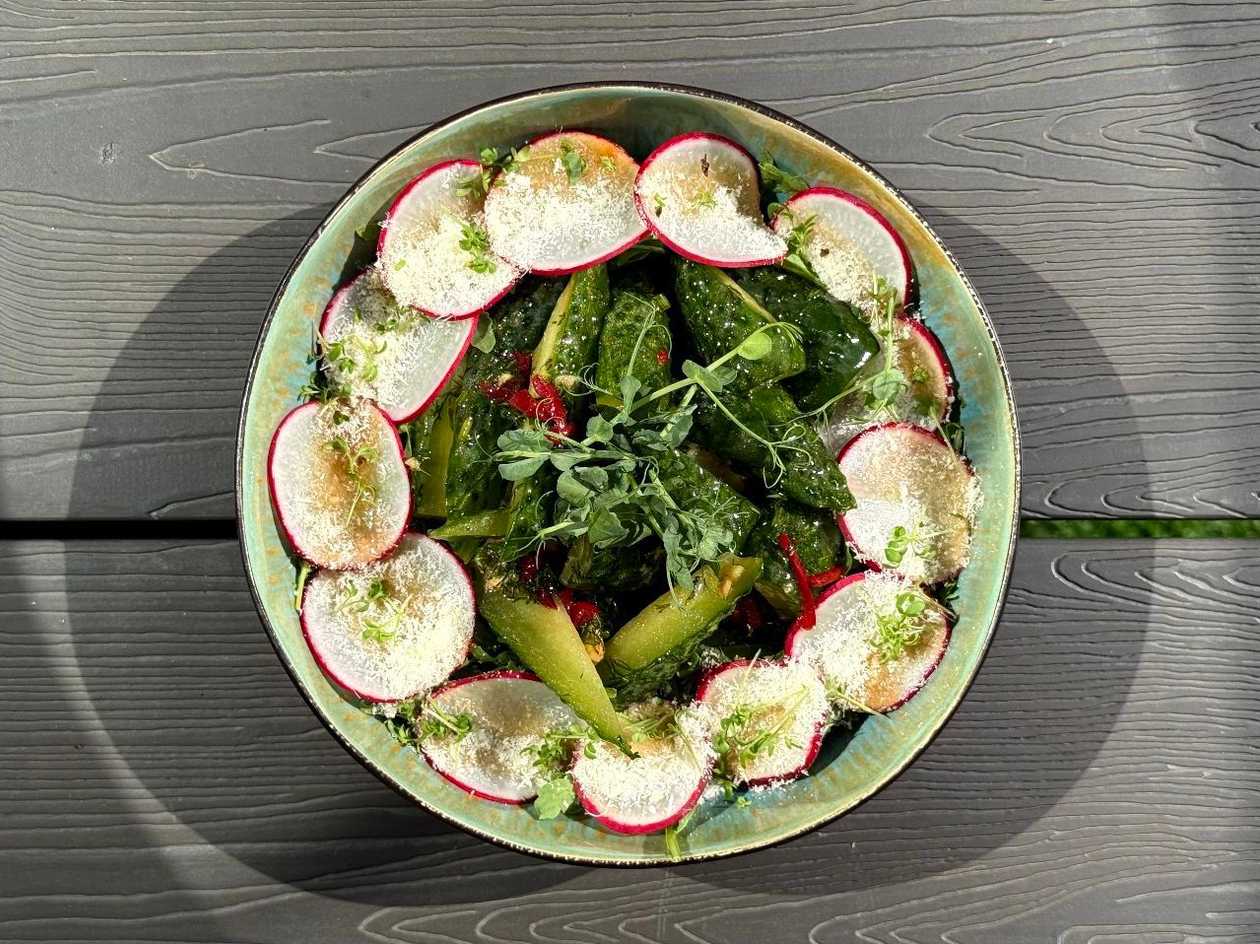 Broken Cucumber Salad