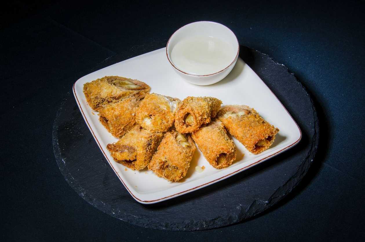 Banana with coconut