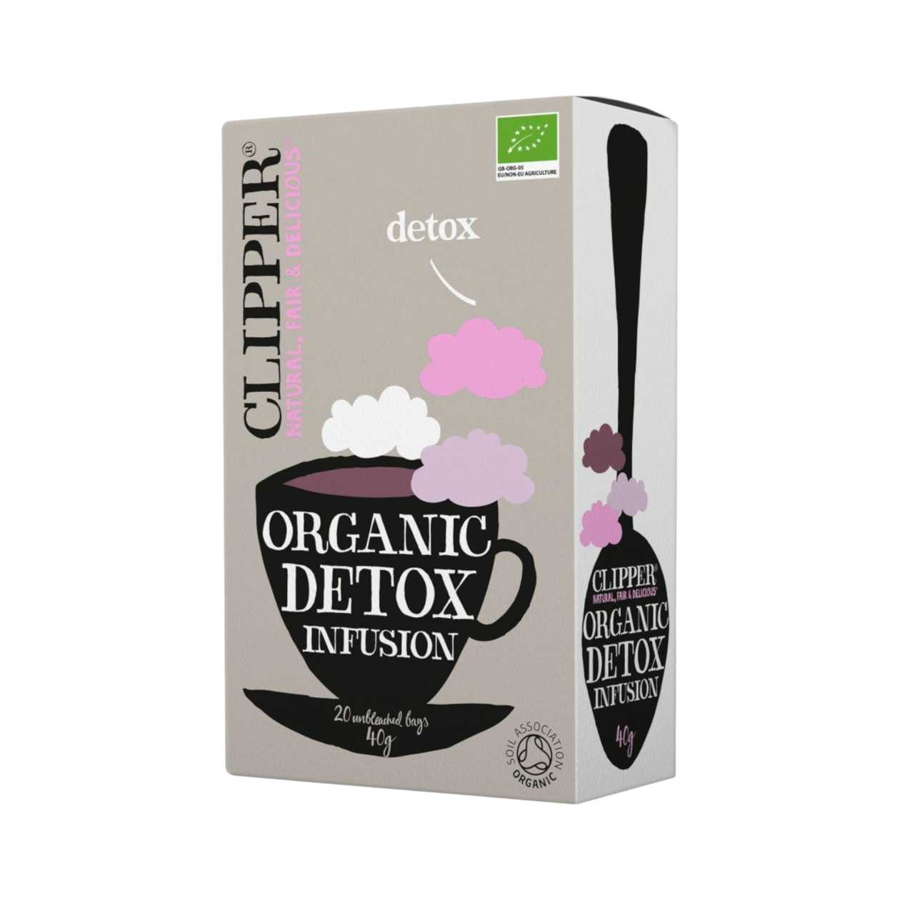 Clipper Organic Detox Infusion 20 Pieces, 50g