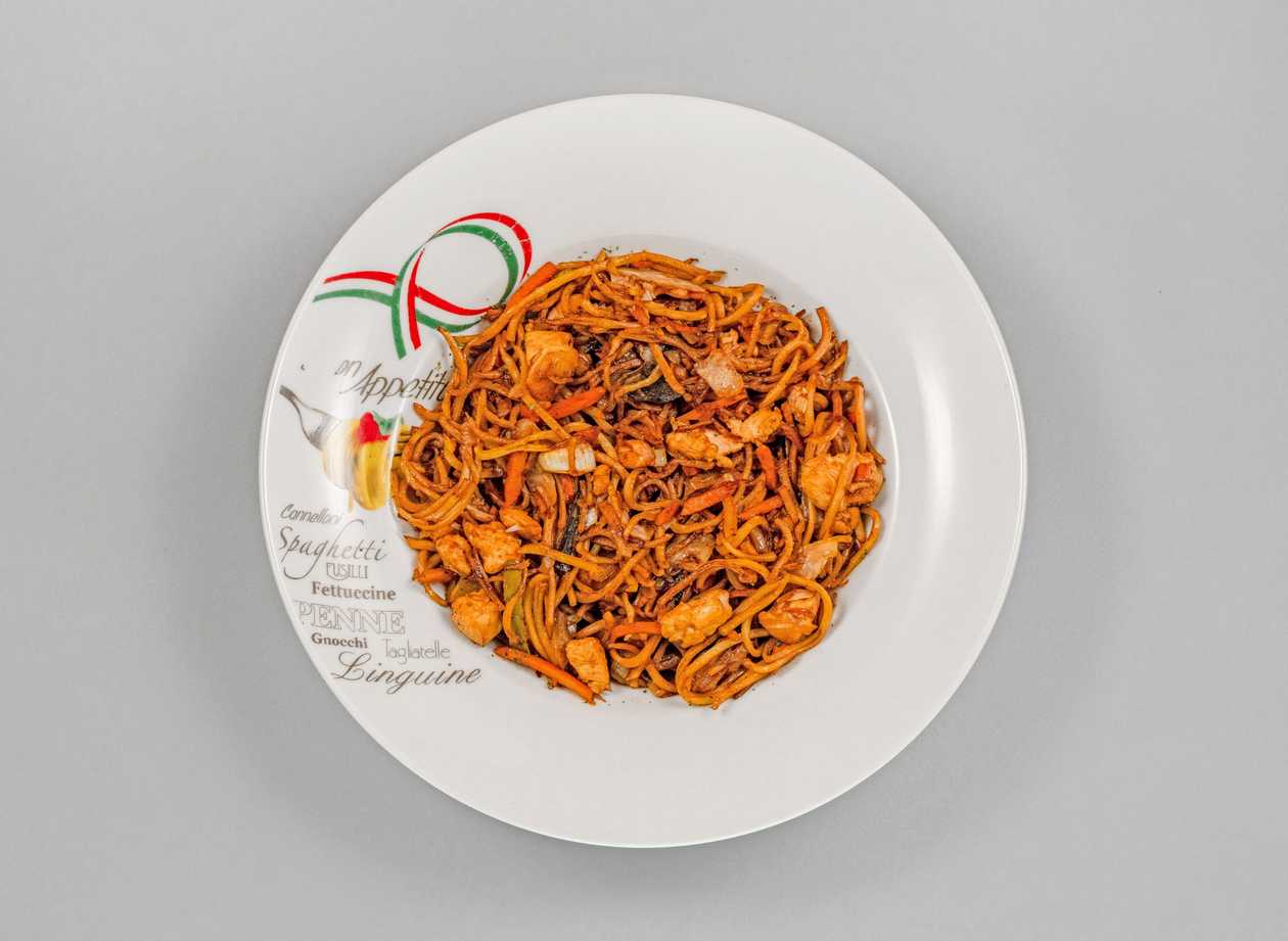 Baked Chinese Noodles