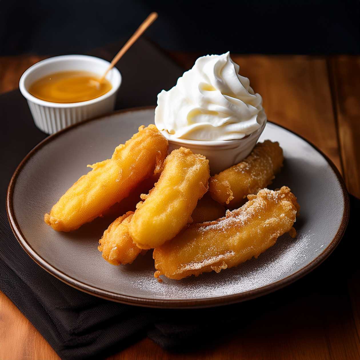 AV7. Banán v tempura