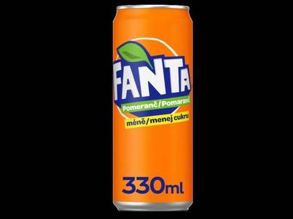 Fanta pomeranč 0,33 plech