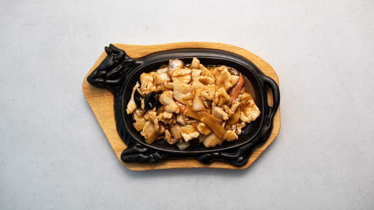 40. Chicken on a Hot Plate