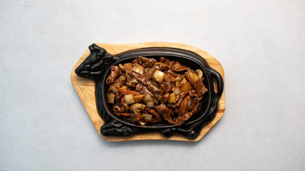 66. Beef on a Hot Plate
