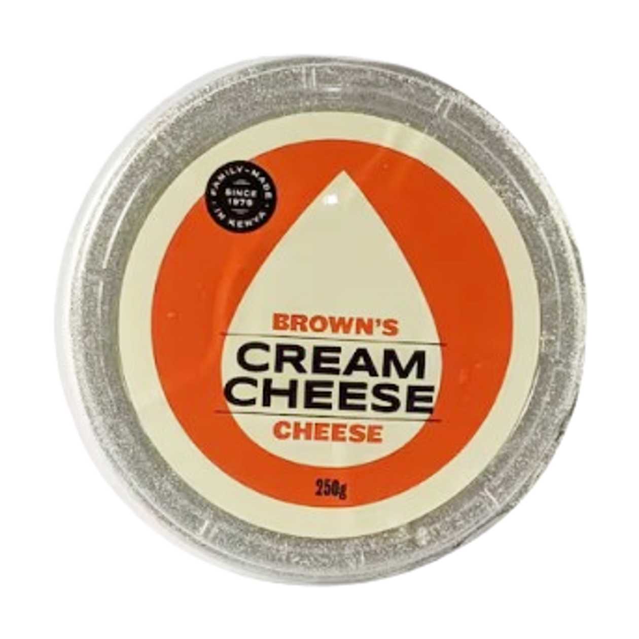 SPP BROWNS CREAM CHEESE 250G