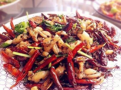 Extra spicy Ganbian pond frog