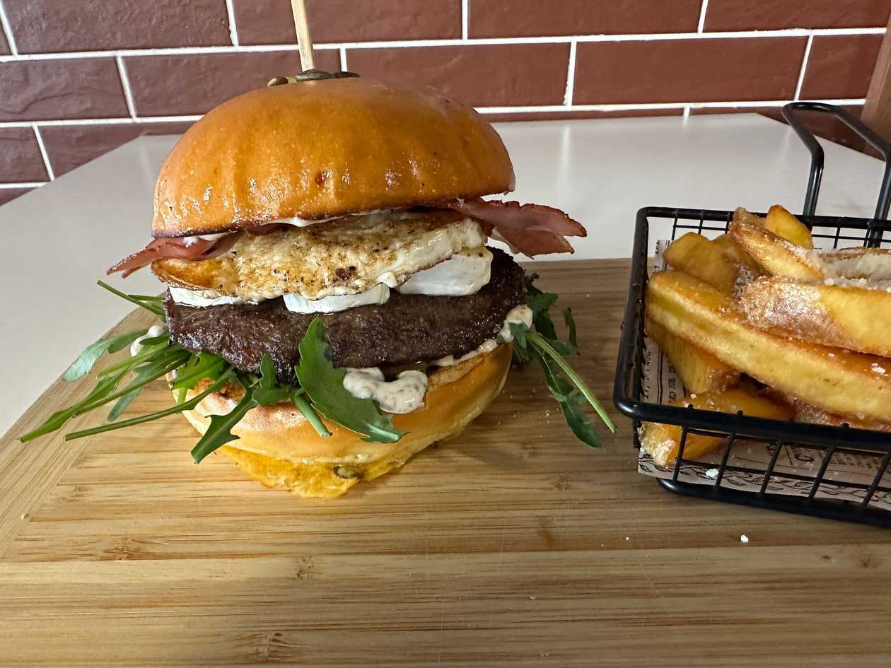 Truffle burger
