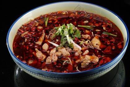 Rabbit in extra spicy sauce