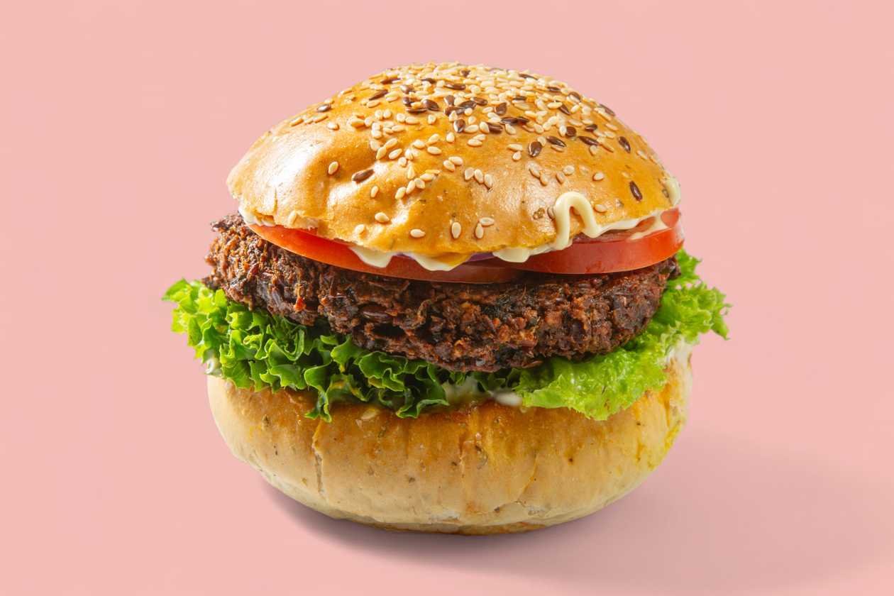 Bean burger