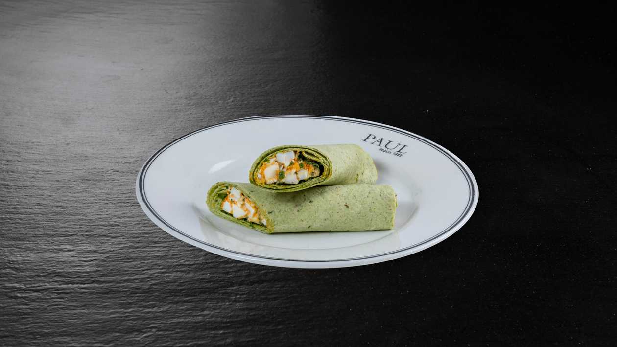 Ролл с яичным салатом