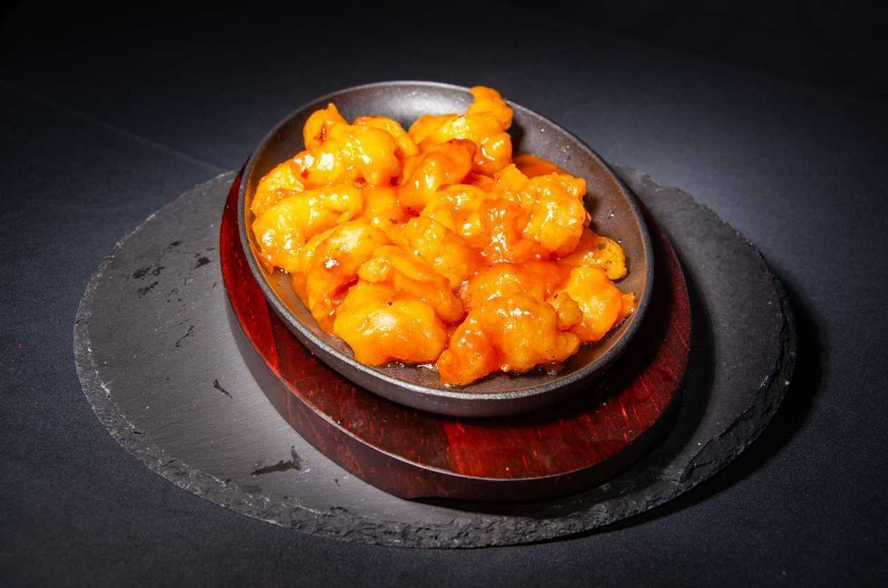 Shrimps with tomatoes
