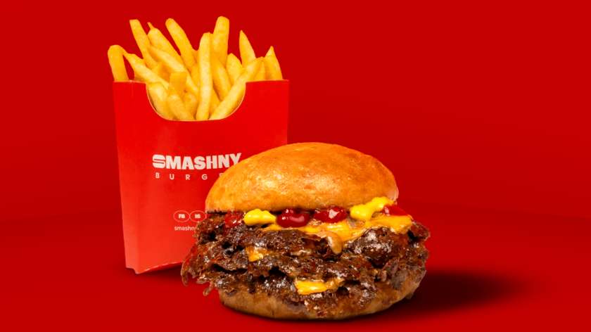 Triple Smashed + Frytki