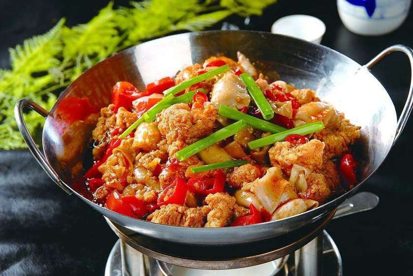Dry pot lamb