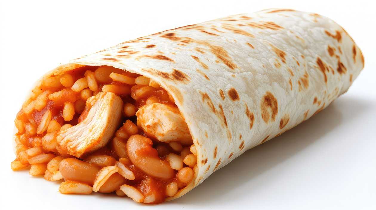 GRANDE BURRITO DE POLLO