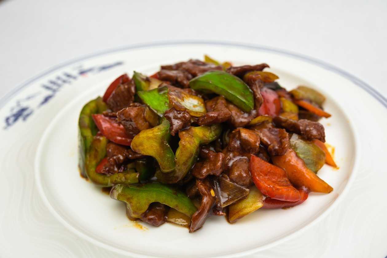 Mutton with oyster sauce