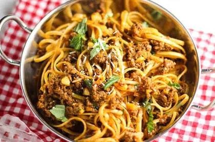 Beef Linguine