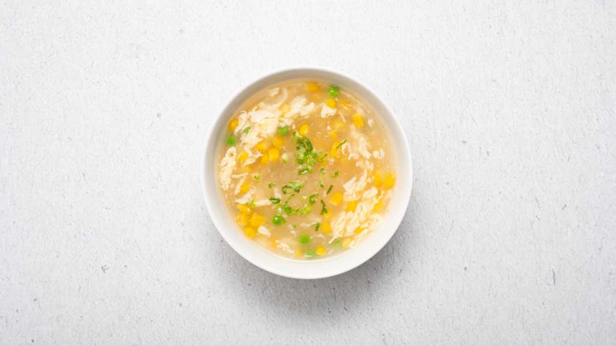 4. Corn Soup with Chicken