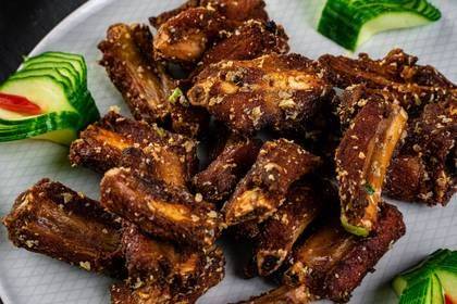 Spicy Gambian pork ribs