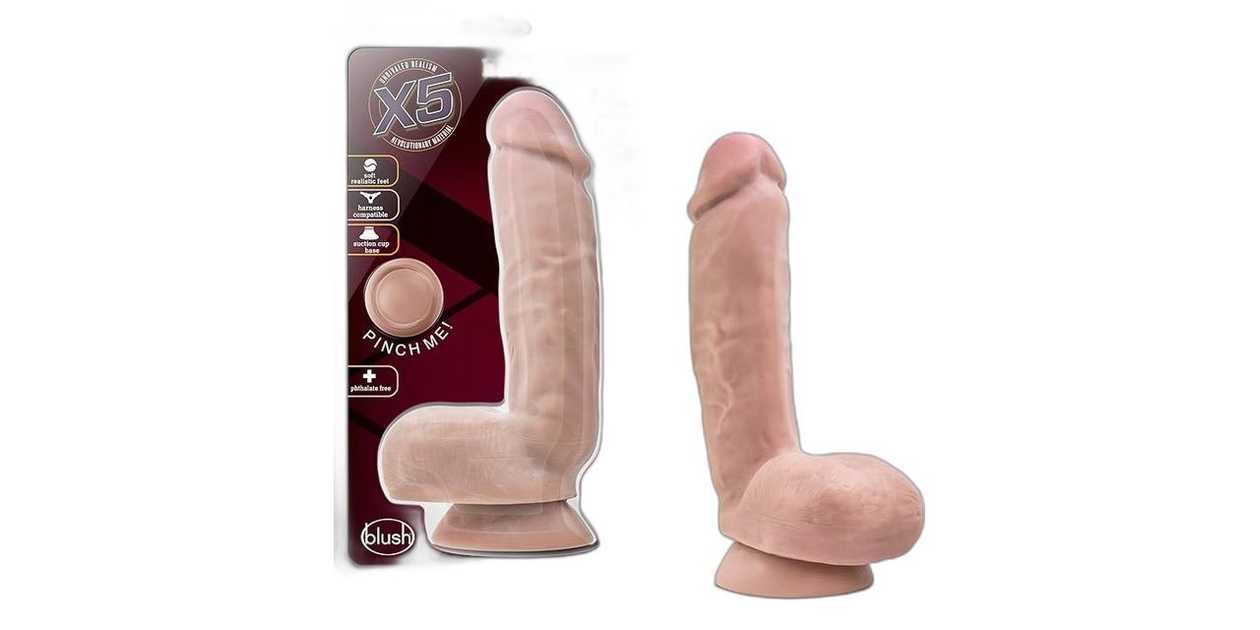 Hard 8 Flesh Dildo – 5"