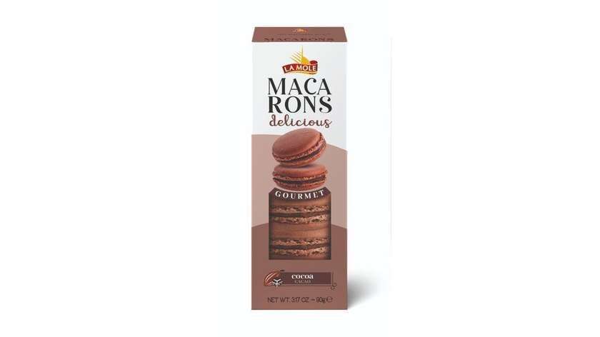 MACARONS FARCITI CON CREMA AL CACAO 90G