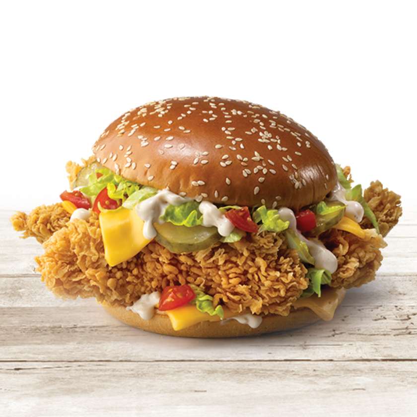Big Sanders Burger Spicy