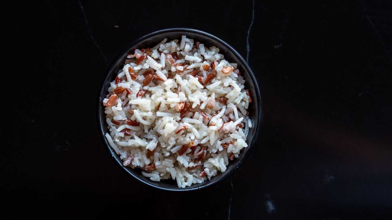 White & Brown Rice