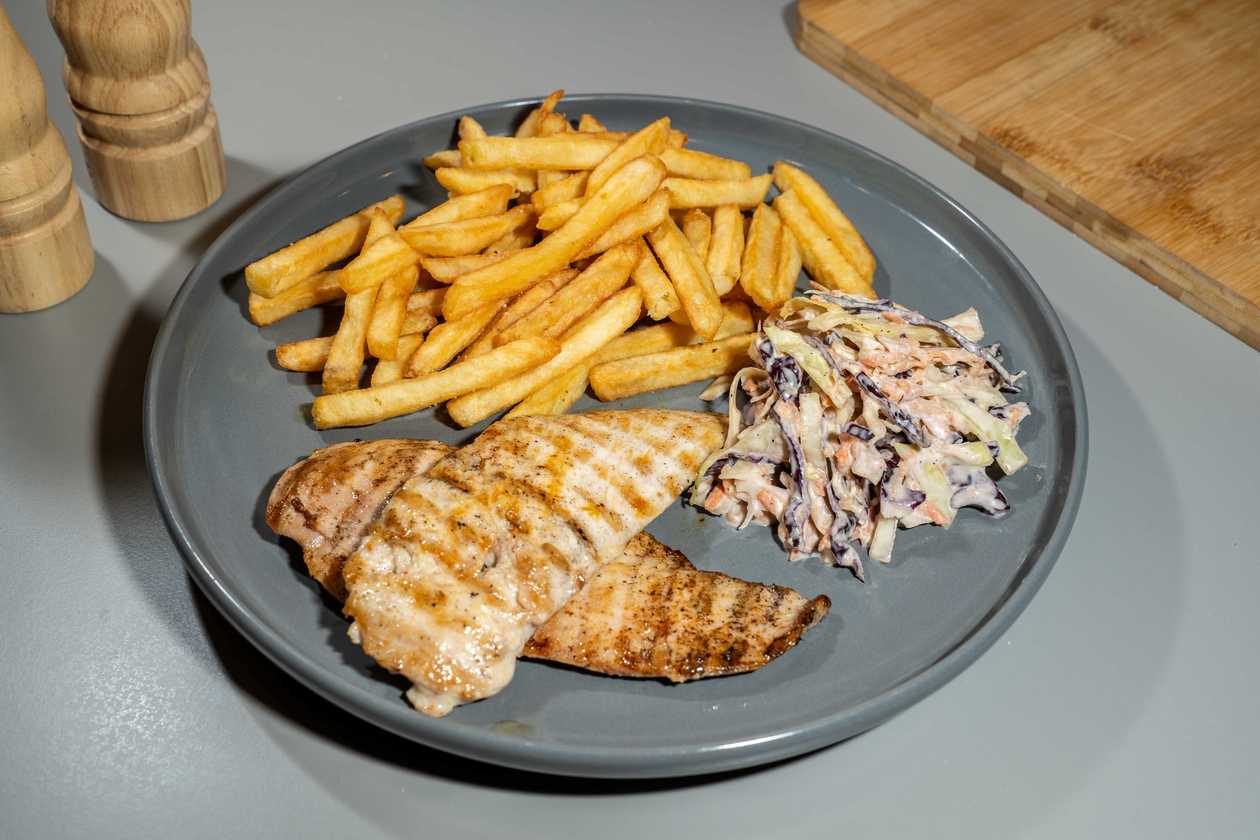 Piept de pui la gratar