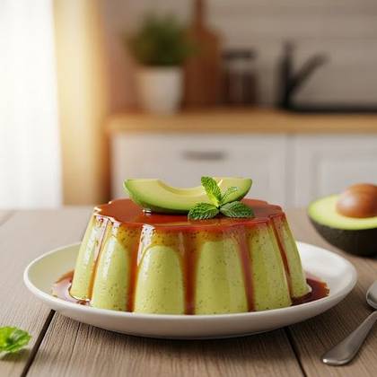 Avocado Flan