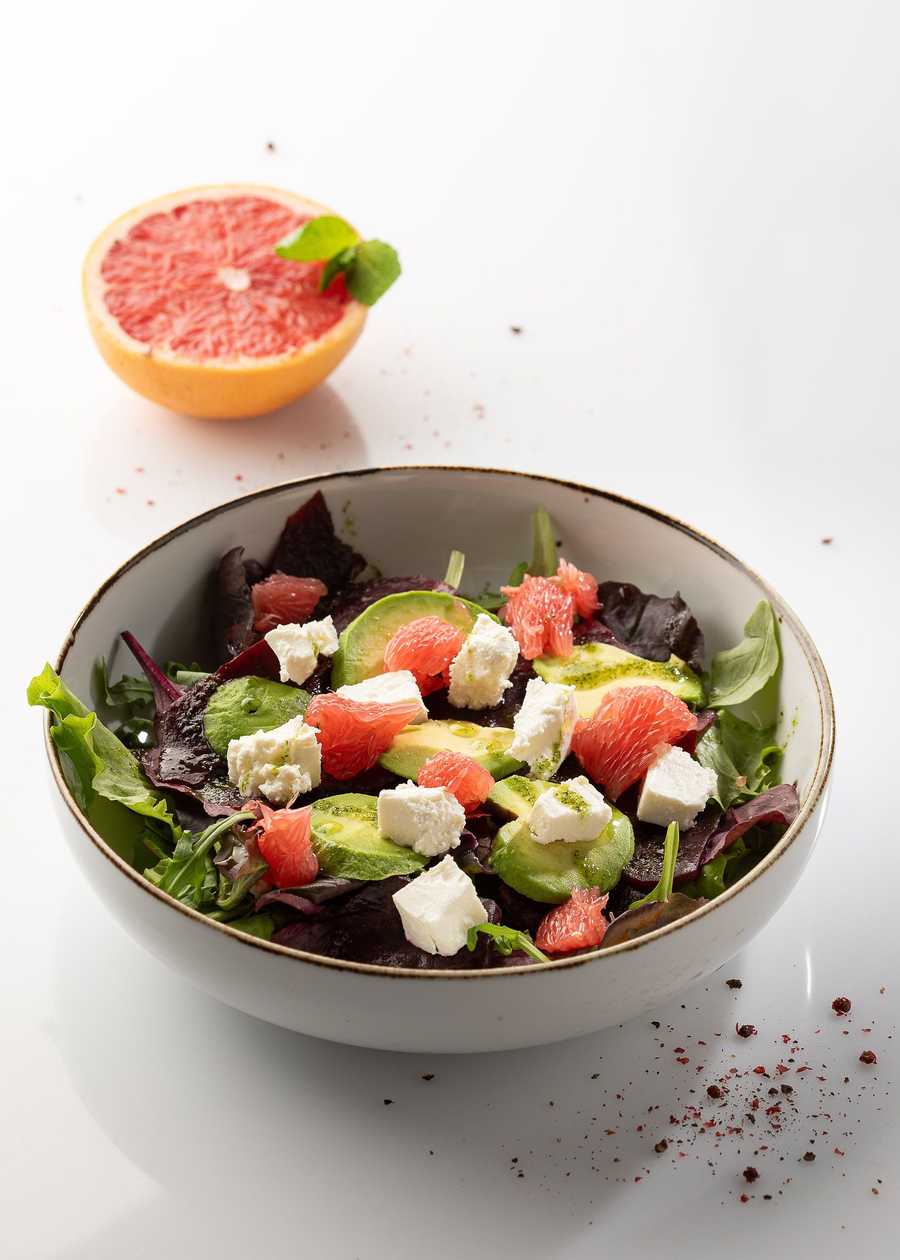 Avocado, Beetroot and Grapefruit Salad