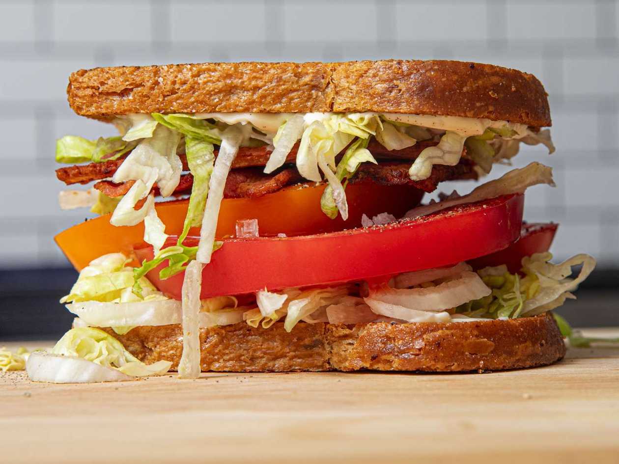 Bacon, Lettuce And Tomato Sandwich