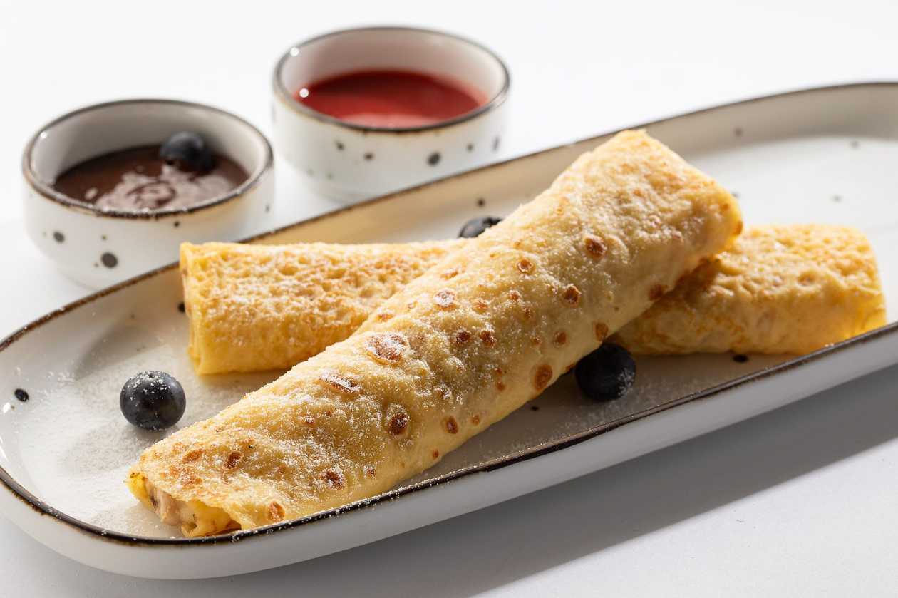 Pancakes with Bananas