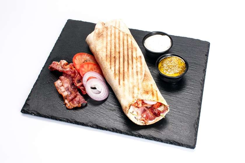 "Pesto" Kebab with Crispy Bacon (Large)