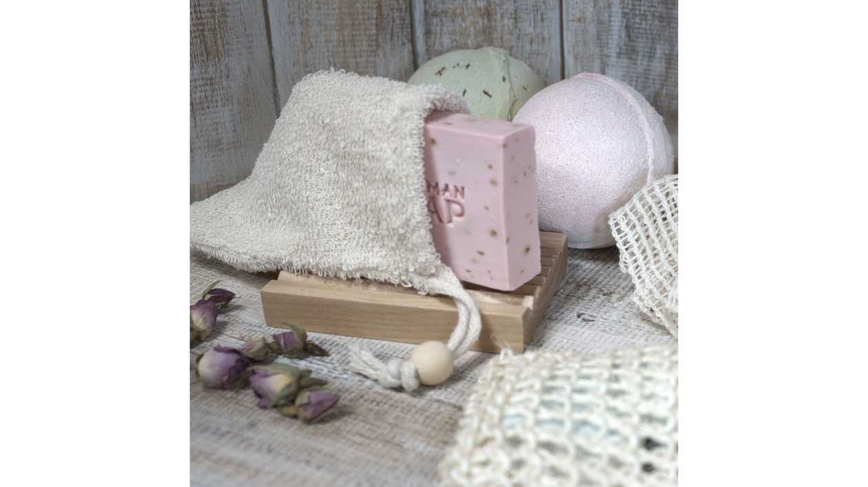 Natural Bamboo Soap Bag🎍