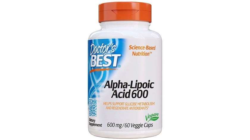 Doctors Best Alpha-Lipoic Acid 600 Mg 60 Veggie Capsules