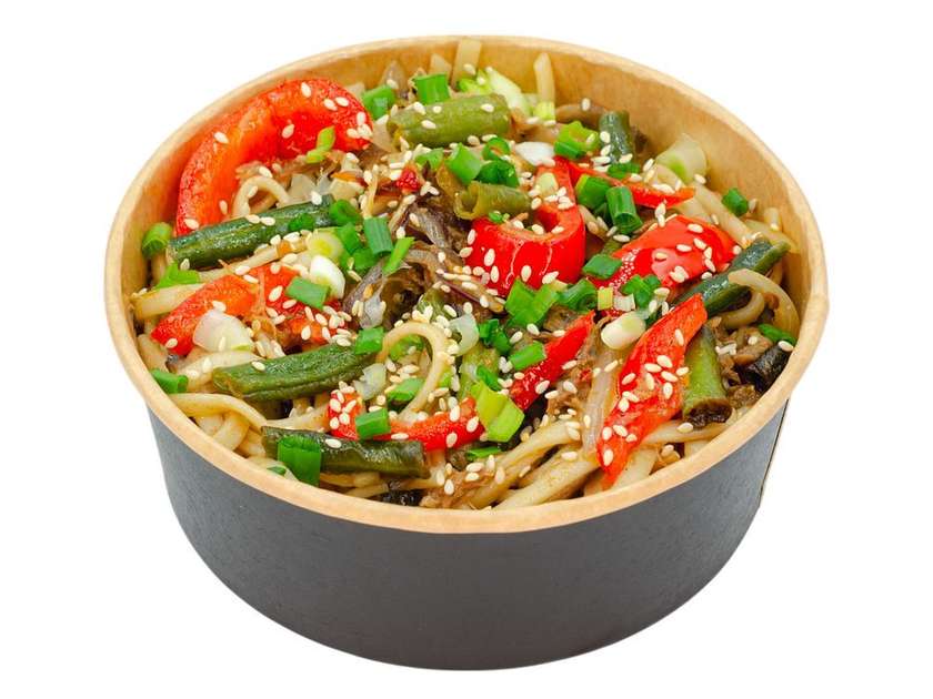 WOK зі свининою BBQ