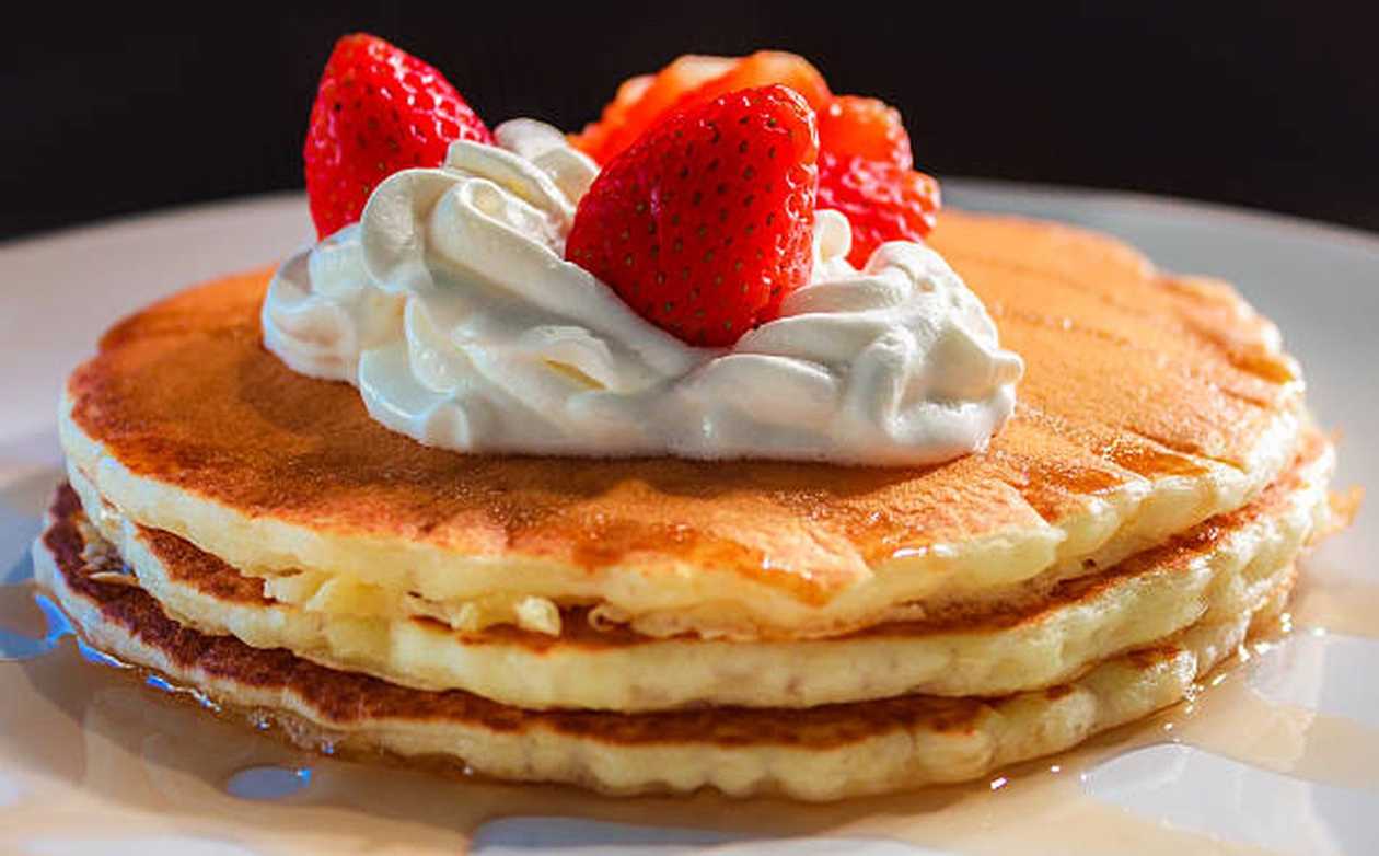 Strawberry Cream Pancake
